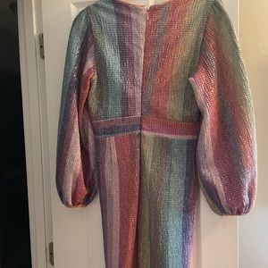 Eva Mendez party dress Sz Xs zip up back